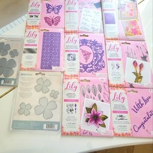 Lily Collection Craft Stamps